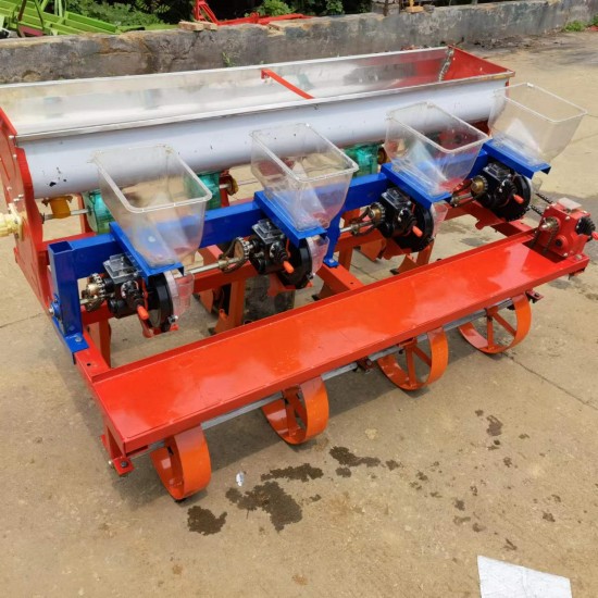 Device For Making Planting Rows 4 Rows Tractor Support Sunflower Seed Planter Machine for Sale